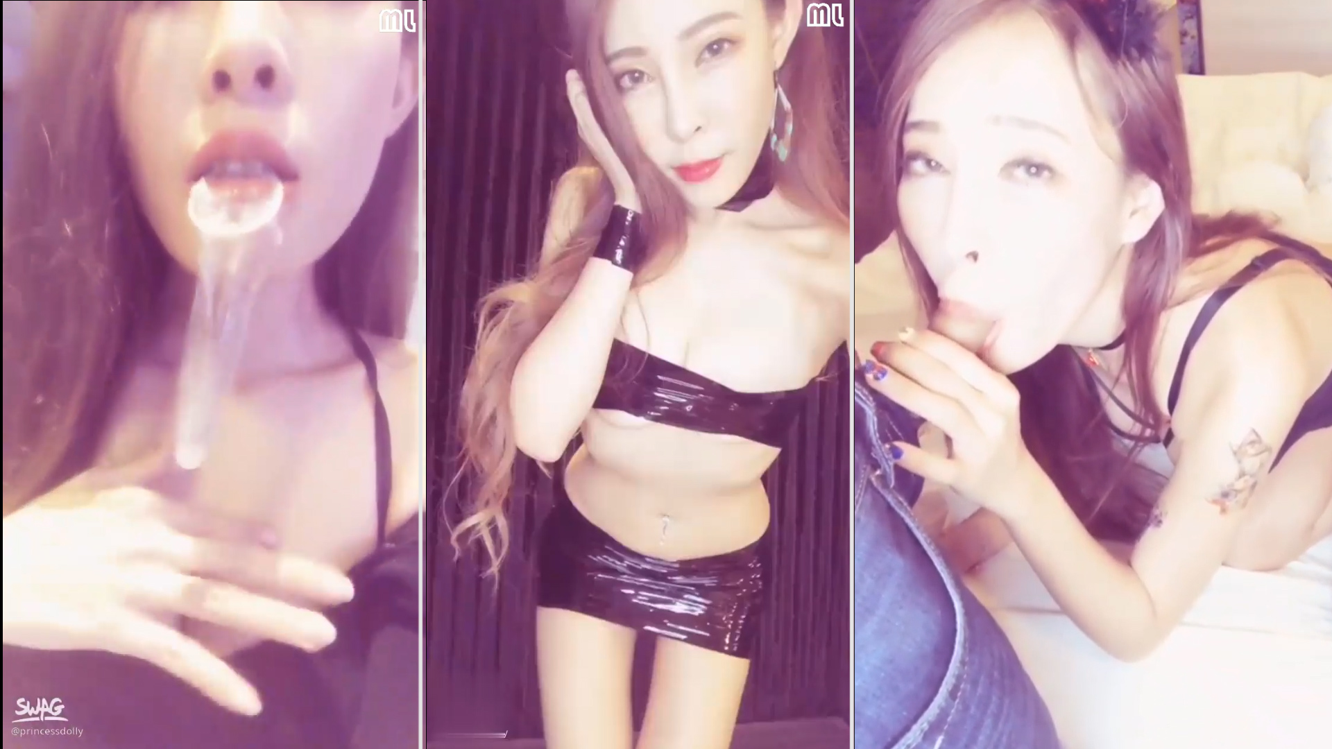 黑胶重口味肛门串珠训练肛交下班后的舒压princessdollySWAG-极品