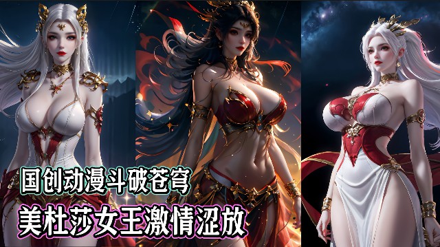 国创动漫斗破苍穹-美杜莎女王激情涩放-极品